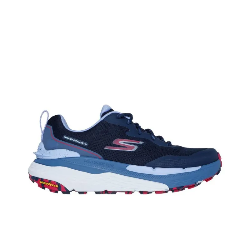 Skechers Anti Slip Wear Resistant Low Top Trail Running Shoes Women's Blue-1