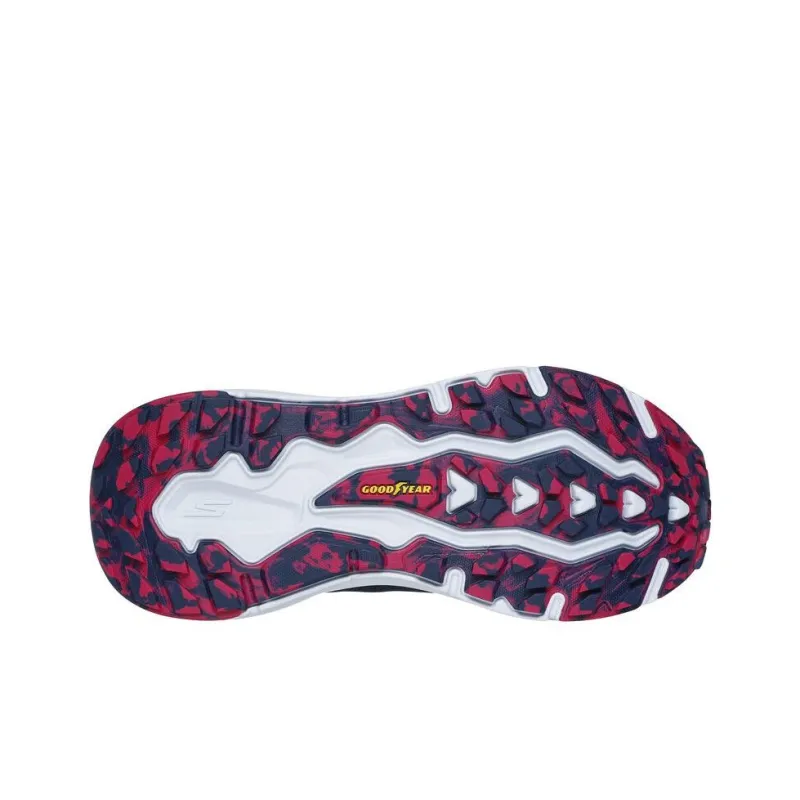 Skechers Anti Slip Wear Resistant Low Top Trail Running Shoes Women's Blue-4