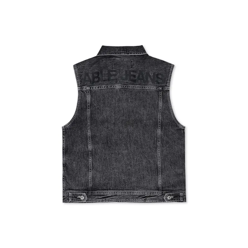 ABLE JEANS Vests Unisex-4