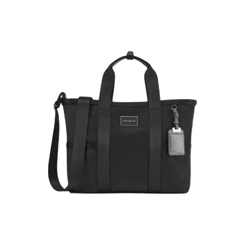 SAMSONITE Fabric Briefcase Men's Black-0