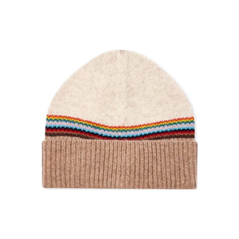 Paul Smith Striped Wool Beanie-0