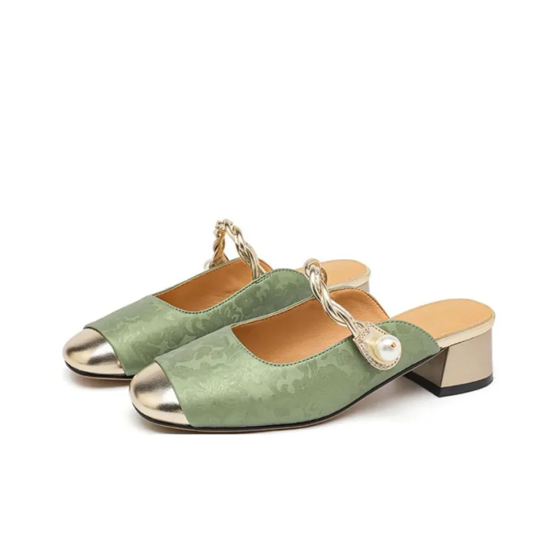 DAPHNE Slip Resistant Wrap toe Slippers Women's-2