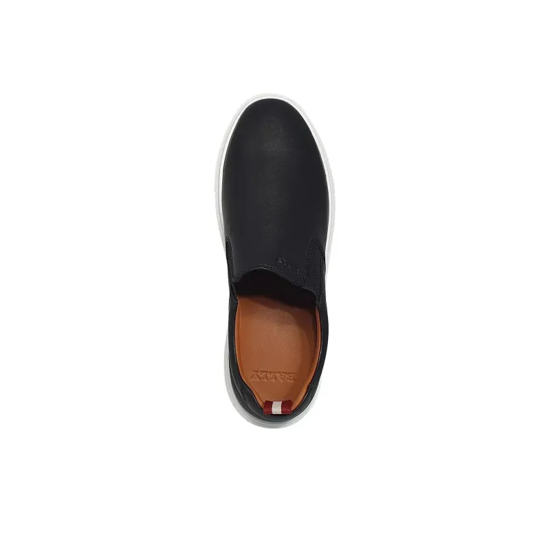 BALLY Charles Low Top Skateboard Shoes Men's Black-3