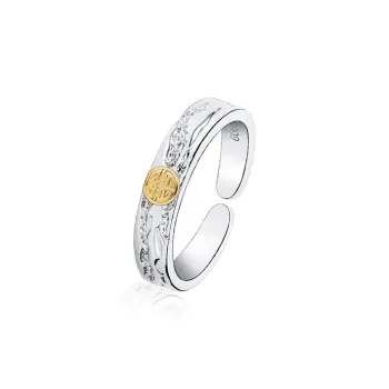 FOREVER MELODY 999 Fine Silver Rings Men's