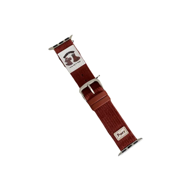 Antey Watch Band Apple Compatibility 175 220mm Corduroy Material-10