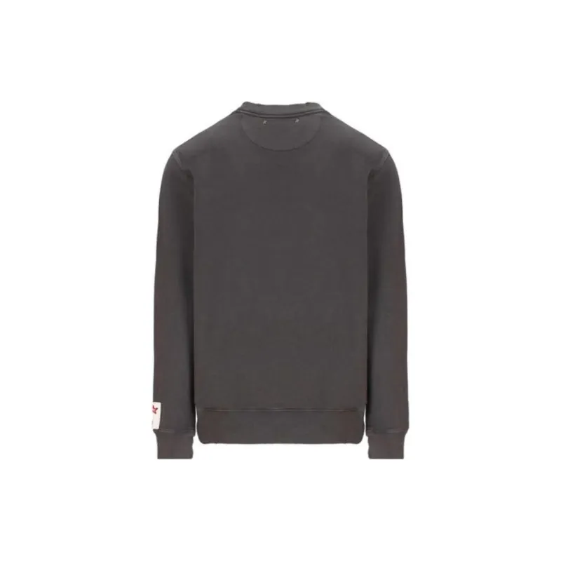 Golden Goose Deluxe Brand Logo Printed Crewneck Sweatshirt-1