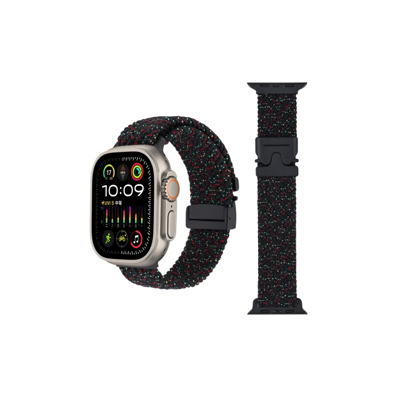 Small Bones Watch Band Apple Compatibility 49mm Nylon Material-21