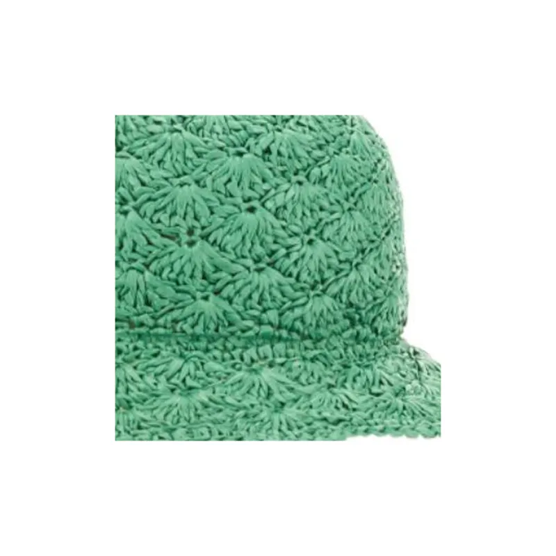 RED VALENTINO REDValentino Woven Raffia Bucket Hat-2
