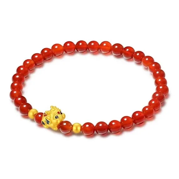 KING TAI SANG Gold Bracelet Unisex-0