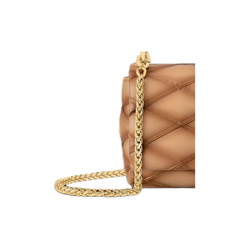 LOUIS VUITTON Lambskin Shoulder Bag, Crossbody Bag, Handbag Trumpets Women's Beige-2