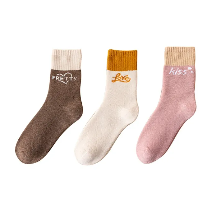 Cotton Gene Mid Calf Socks Women's Combo Set-13