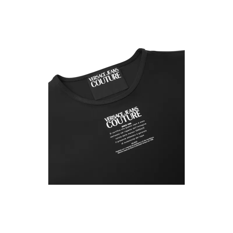VERSACE JEANS COUTURE FW24 Regular T Shirt Women's Black-4