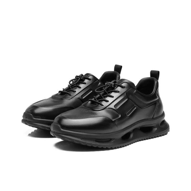 ROBERTA DI CAMERINO Lightweight Rebound Low Top Casual Shoes Men's Black-2