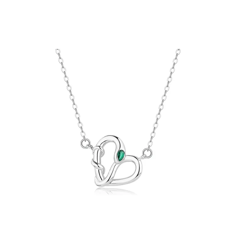 KLFOOK 999 Fine Silver Necklaces Women's-0
