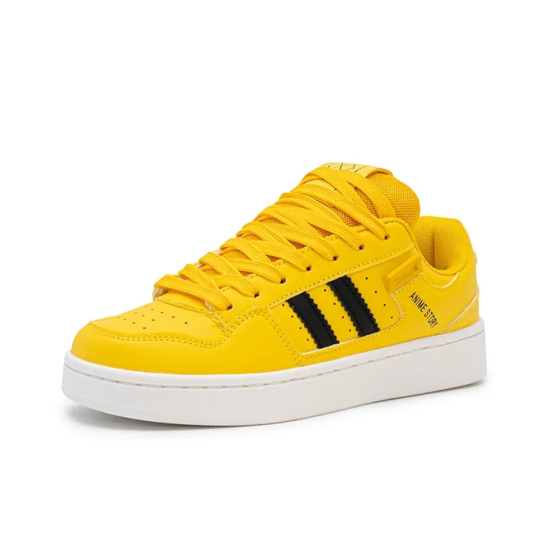 SHUXIAOBEI Anti Slip And Wear Resistant Lightweight Low Top Skateboard Shoes Unisex White Blue-43