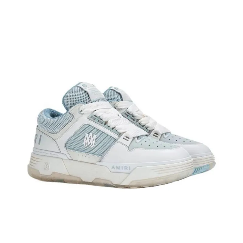 AMIRI MA 1 Low Top Casual Shoes Men's Blue-2