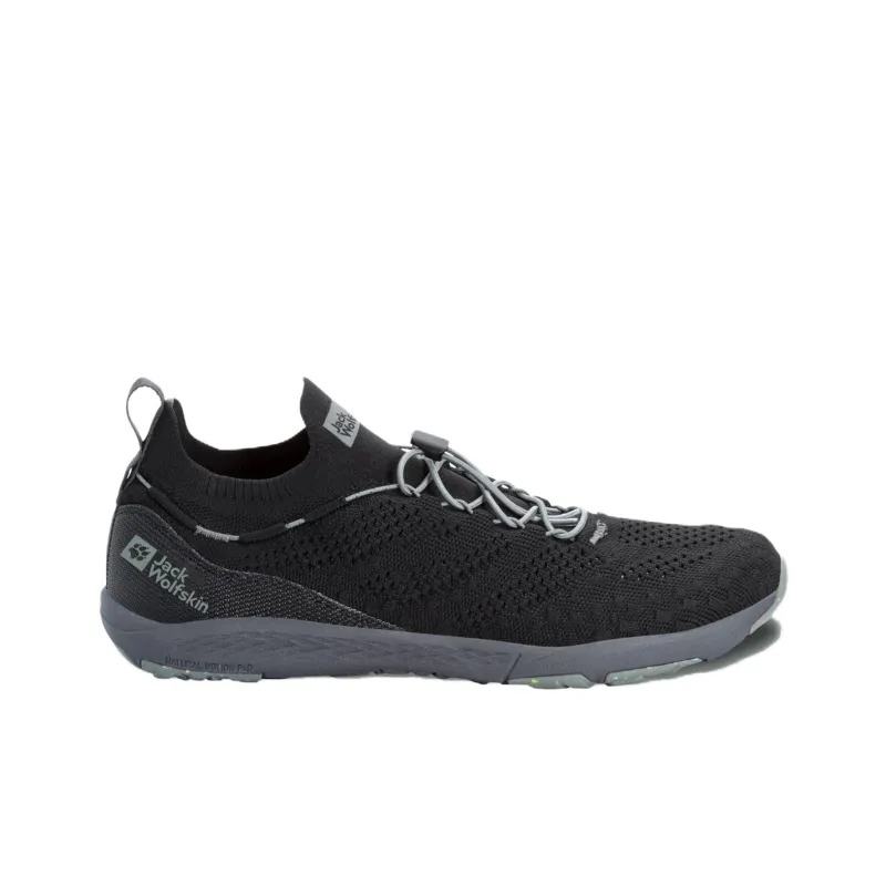Jack Wolfskin Anti Slip Wear Resistant Low Top Casual Shoes Men's Black-1