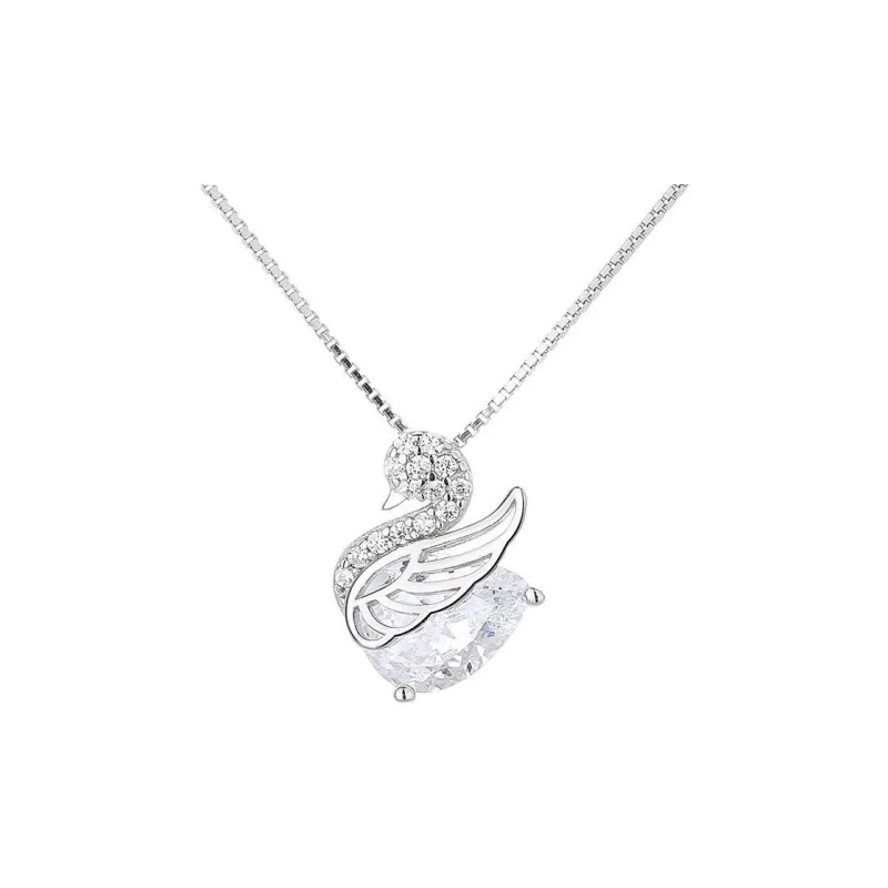 GIRATI S925 Silver Necklaces Women's-0