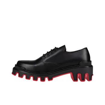 Christian Louboutin Trott Dune Lace Up Loafers