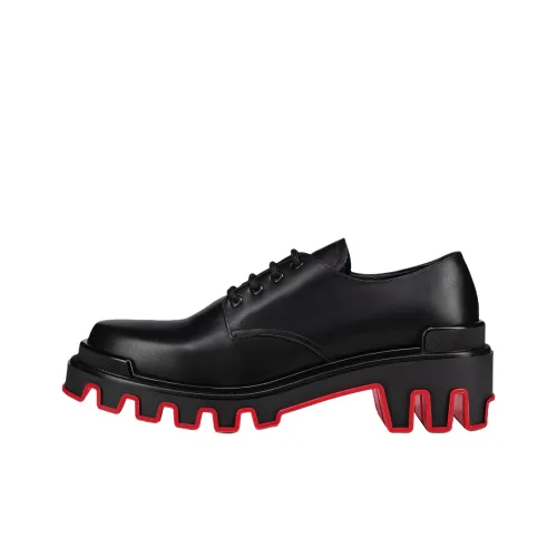 Christian Louboutin Trott Dune Lace Up Loafers