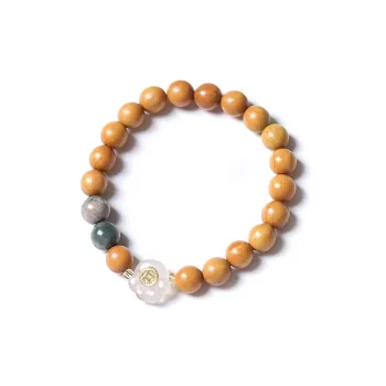 Is Here Barbie Sandalwood Bracelets Unisex