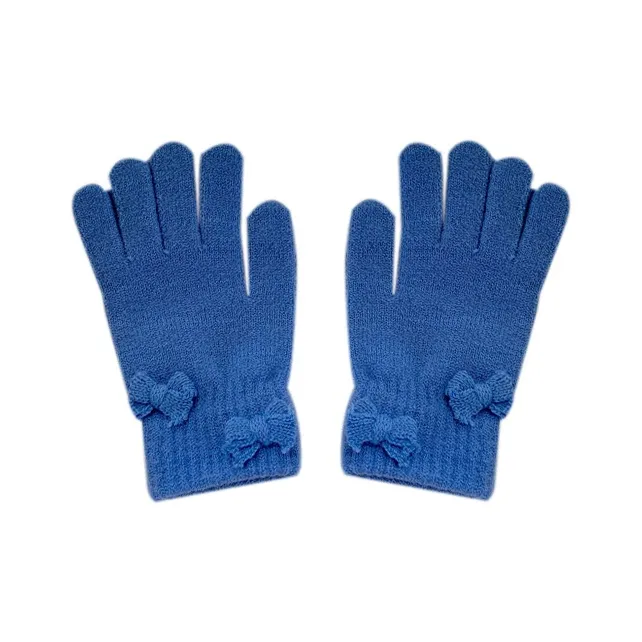 MUSTKOO Knitted Fabric Knit Gloves Women's-5
