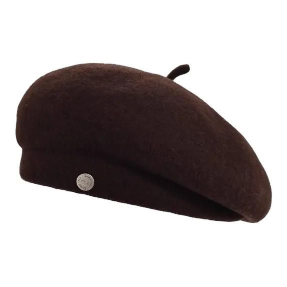 FREE RABBITⅡ Winter British Style Minimalist Elegance Solid Color Berets Unisex-4