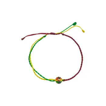 WANBAOYUANZHUBAO Smiley Face Sunflower Solid Gold Fixed Price Gold Bracelet Women's