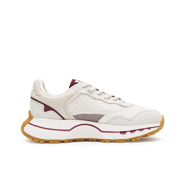 Champion Low-Top Running Shoes Men's Milk White/College Red-1