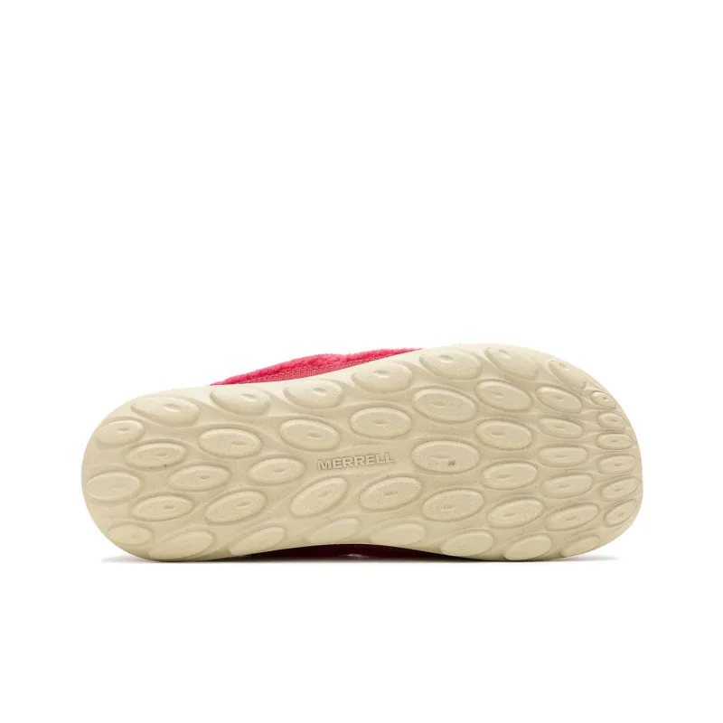 MERRELL Hut Moc 2 Abrasion Resistant Slip Resistant Wrap toe Slippers Men's Red-4