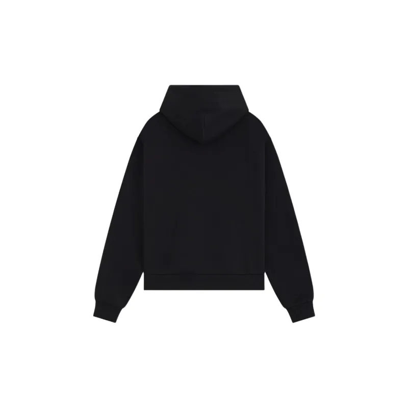 WE11DONE Logo appliqué Hoodie-1