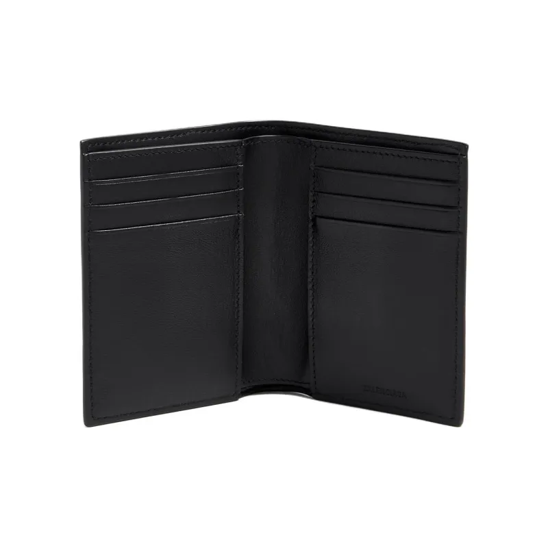Balenciaga Car Calfskin Wallet Men's Black-2