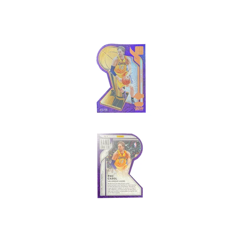 PANINI 2023 24 Crown Lakers Paul Gasol 08/99 Champion Moment Teca Player Card Access Pass Sports Cards 1 Pc-2