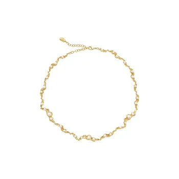 Amber Lollipop Pearl Necklaces Women's
