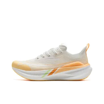 XTEP Two Thousand Kilometers 2.0 Anti Slip Wear Resistant Low Top Running Shoes Women's Persimmon Like Bamboo Breaking