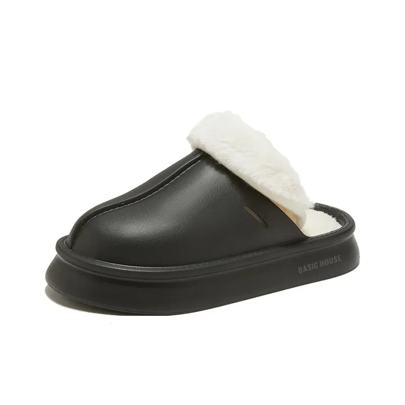 BASIC HOUSE EVA Abrasion-Resistant Slip-Resistant Wrap-toe Slippers Women's-5