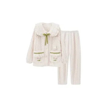 Ta Yan Pajama Set Women's Apricot