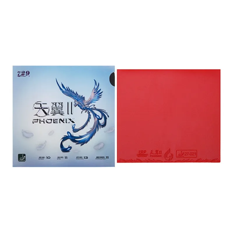 729 Heavenly Wing Table Tennis Rubbers Sponge Inverted Rubber All Compatibility Advanced Model, Adults-7