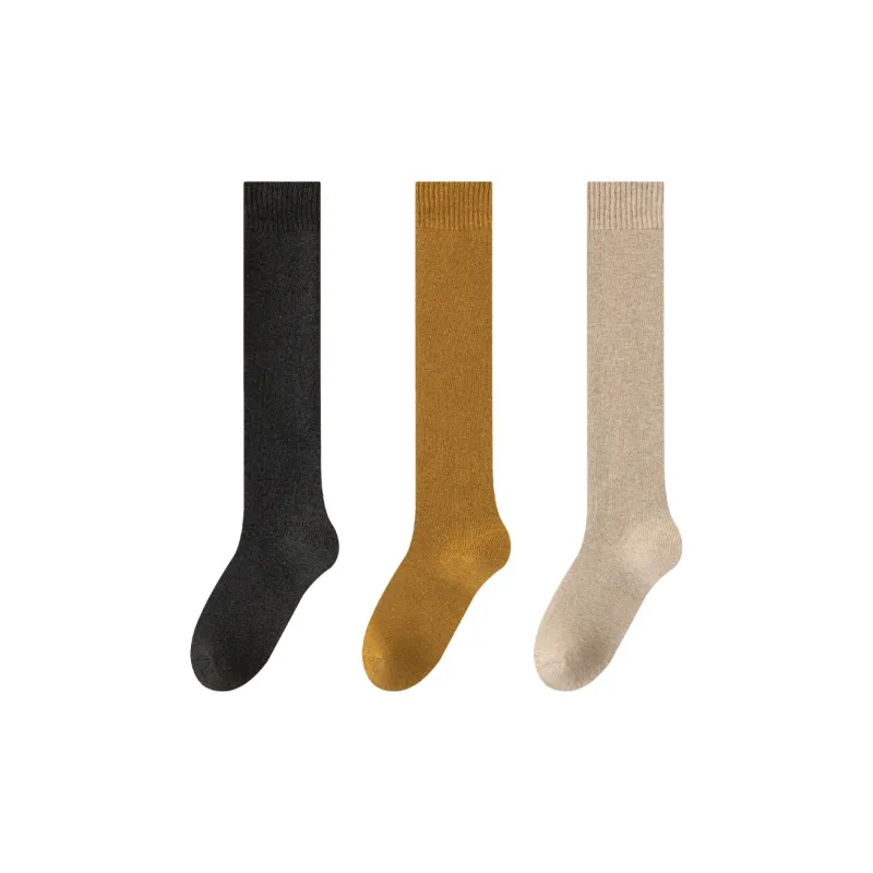 MIIOW Knee High Socks Women's 3 Pack-1
