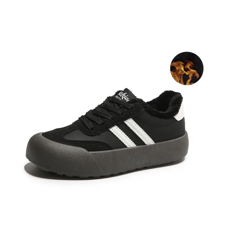 CHERRY&KALIKA Coverage Thermal Slip Resistant Abrasion Resistant Height Increasing Low Top Skateboard Shoes Women's-6