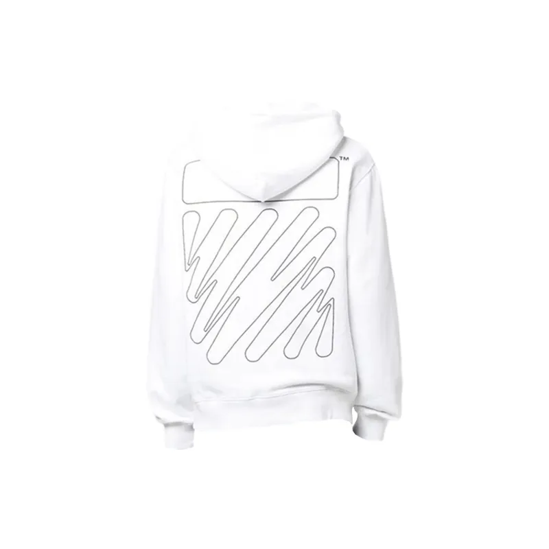 OFF WHITE Wave Outl Diagonal Slim Zip Hoodie-1