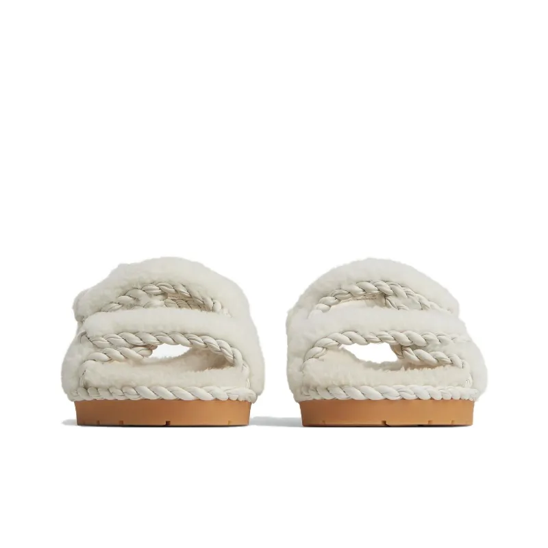 Bottega Veneta Jack One Strap Sandals Women's White-2