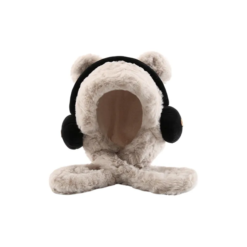 Yalu Polyester Hoods & Plush Hats Unisex Gift Box Set-2