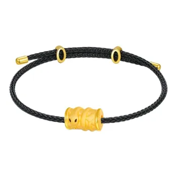 Royal Dragon Mirror Gold Bracelet Unisex