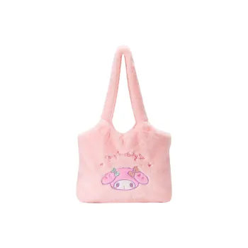 Sanrio Polyester Shoulder Bag Regular Unisex Purple