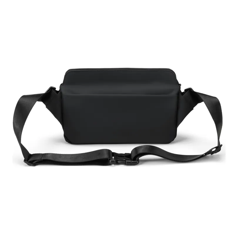 L&M Oxford Shoulder Bag, Crossbody Bag Regular Men's Black/Blue-3