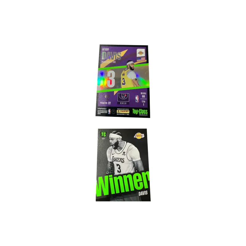 PANINI Lakers Anthony Davis AD TC Collection Teca Unstoppable Player Card Rare Card Sports Cards 1 Pc-2