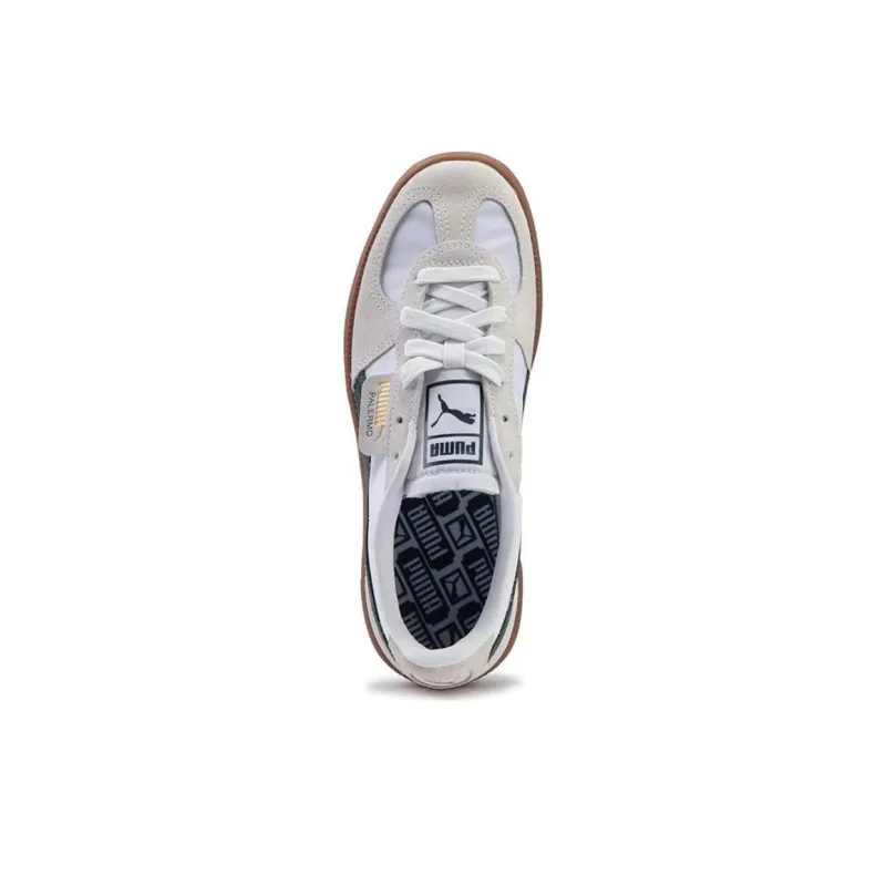PUMA Palermo Low Top Casual Shoes Unisex Gray Green-2