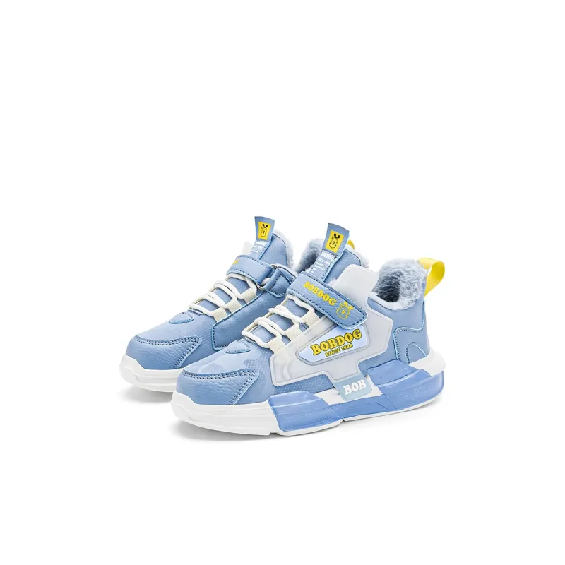 BOBDOG Anti Slip And Wear Resistant Rebound Water Resistant Warm Low Top Kids Lifestyle Shoes Kids'-16