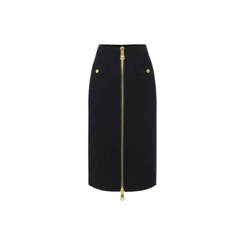 Elisabetta Franchi Zipped Midi Pencil Skirt